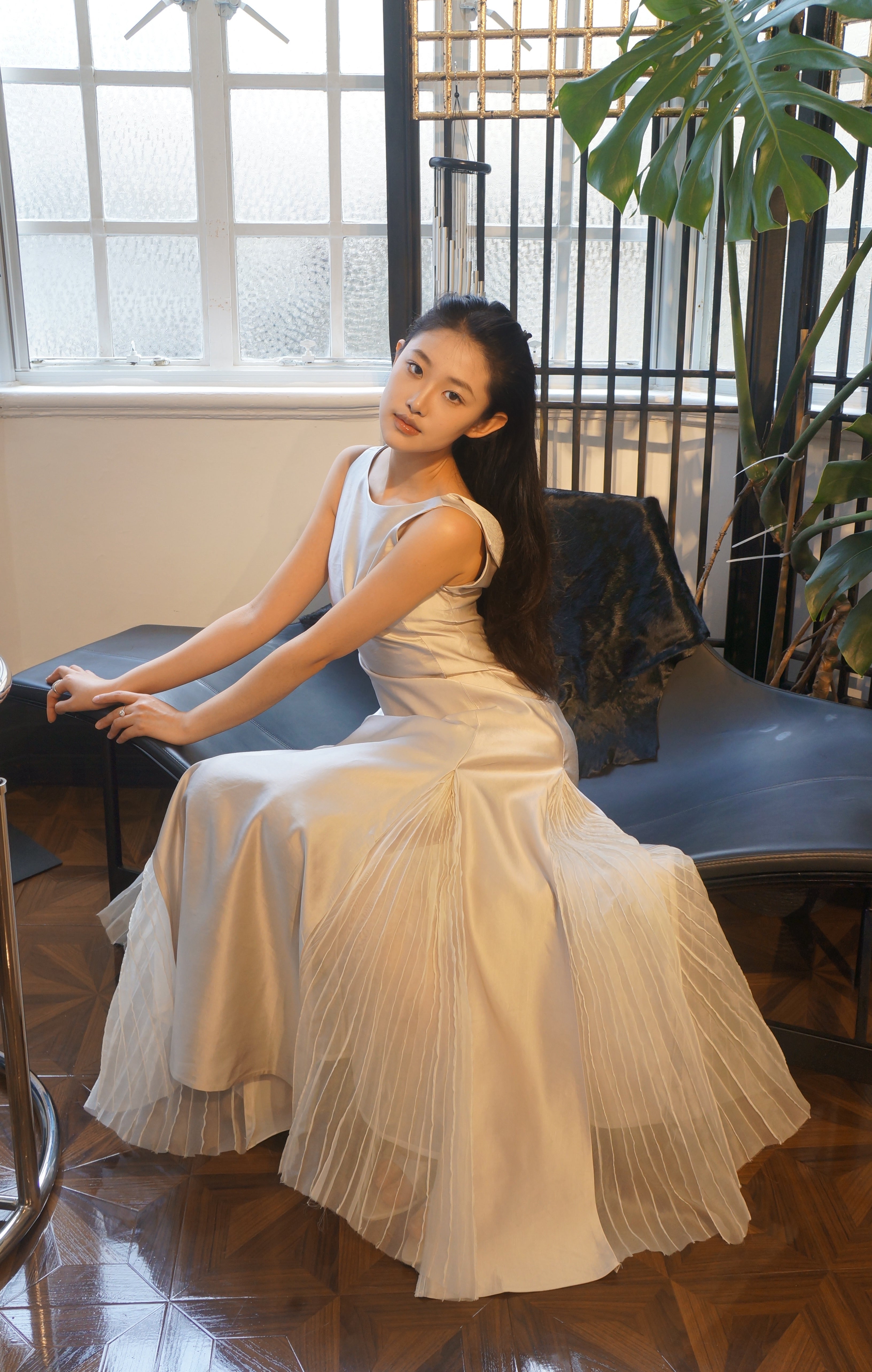 Flowing waltz dress