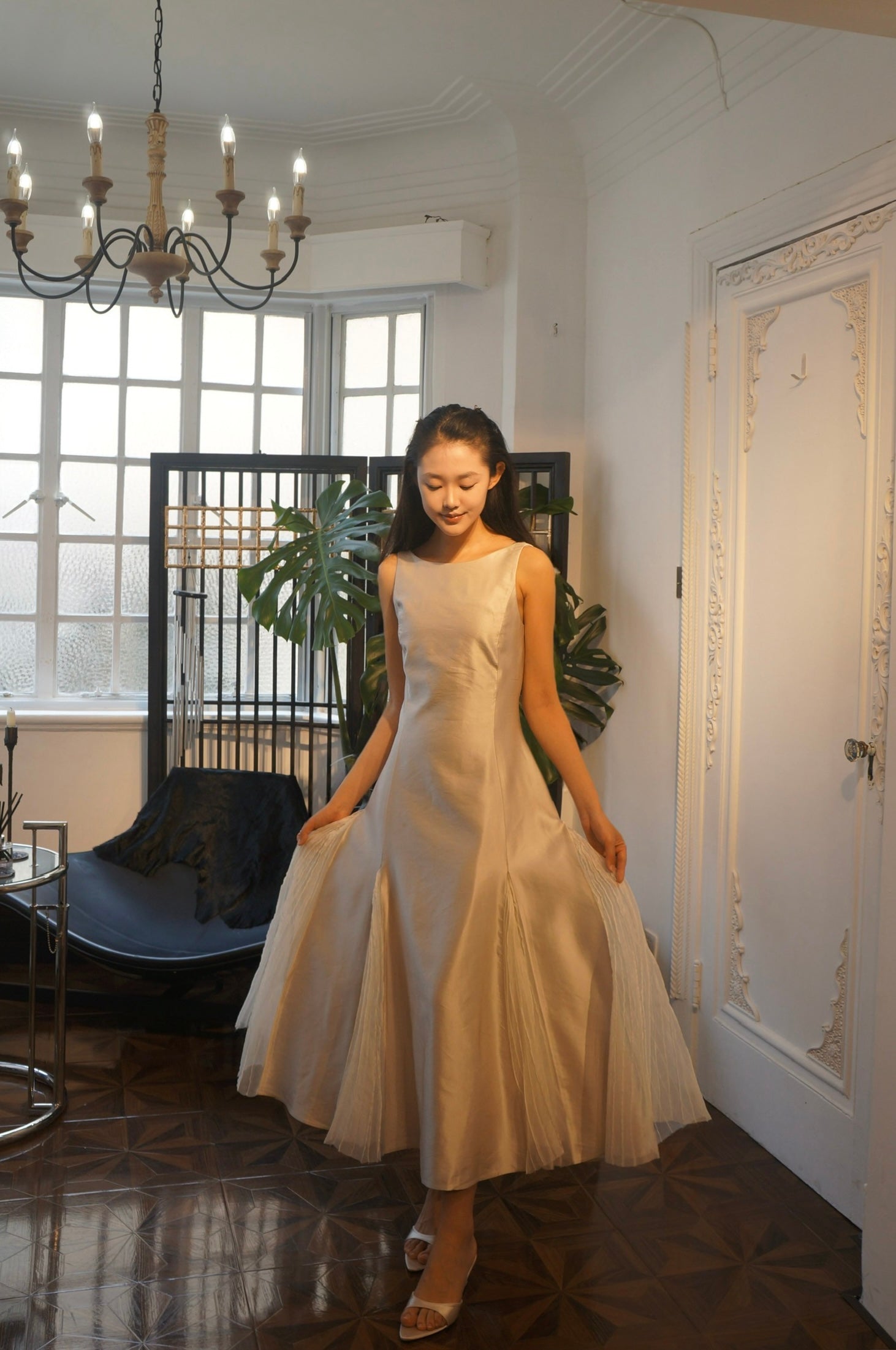 Flowing waltz dress