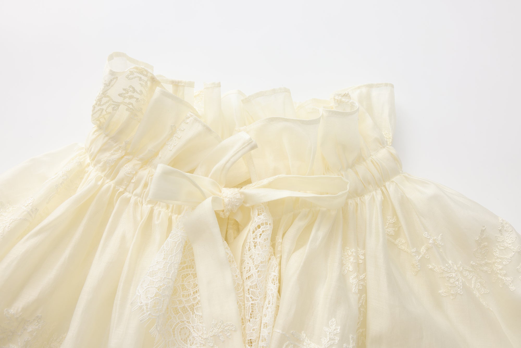 Romantic ruffles regency blouse
