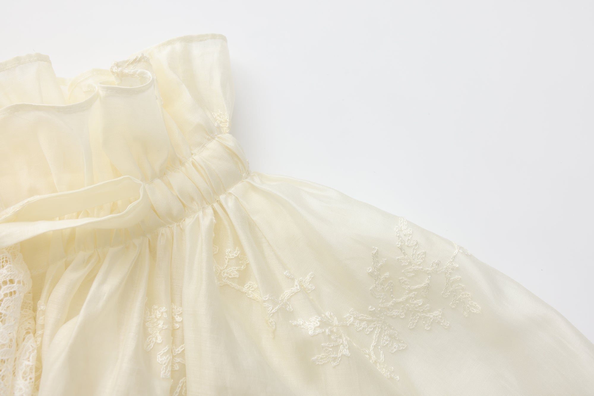 Romantic ruffles regency blouse