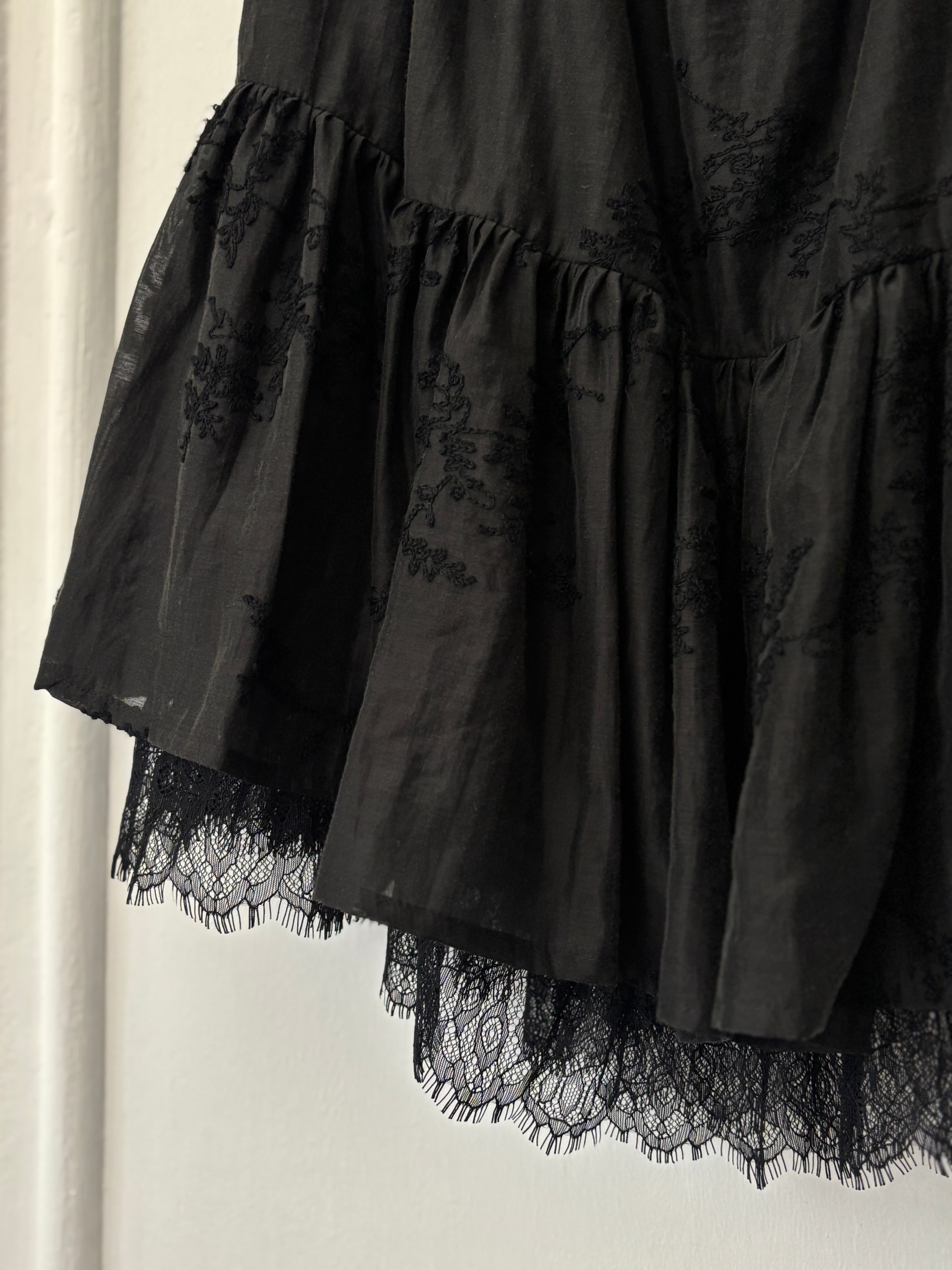 Romantic  regency midi skirt