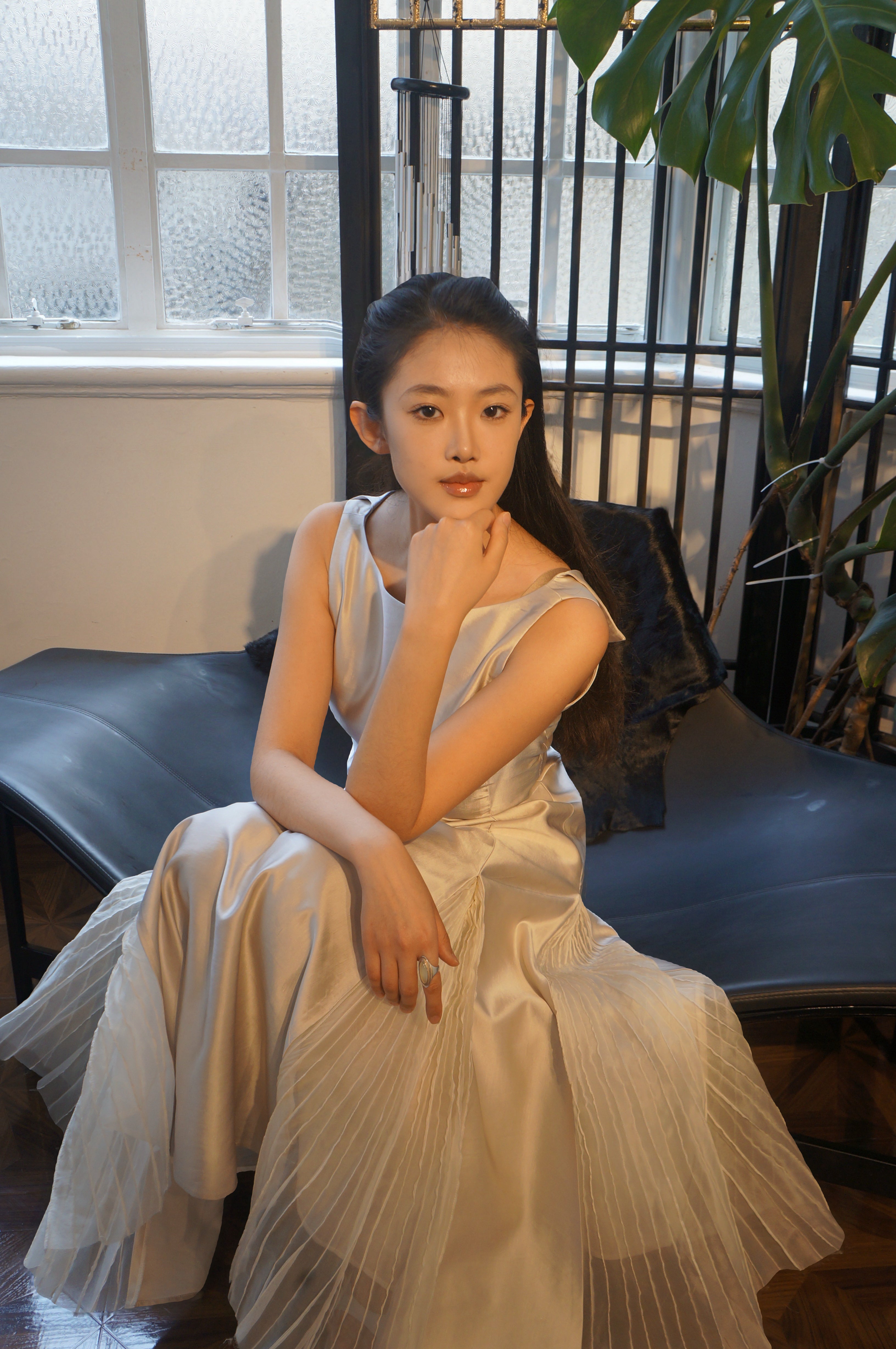 Flowing waltz dress