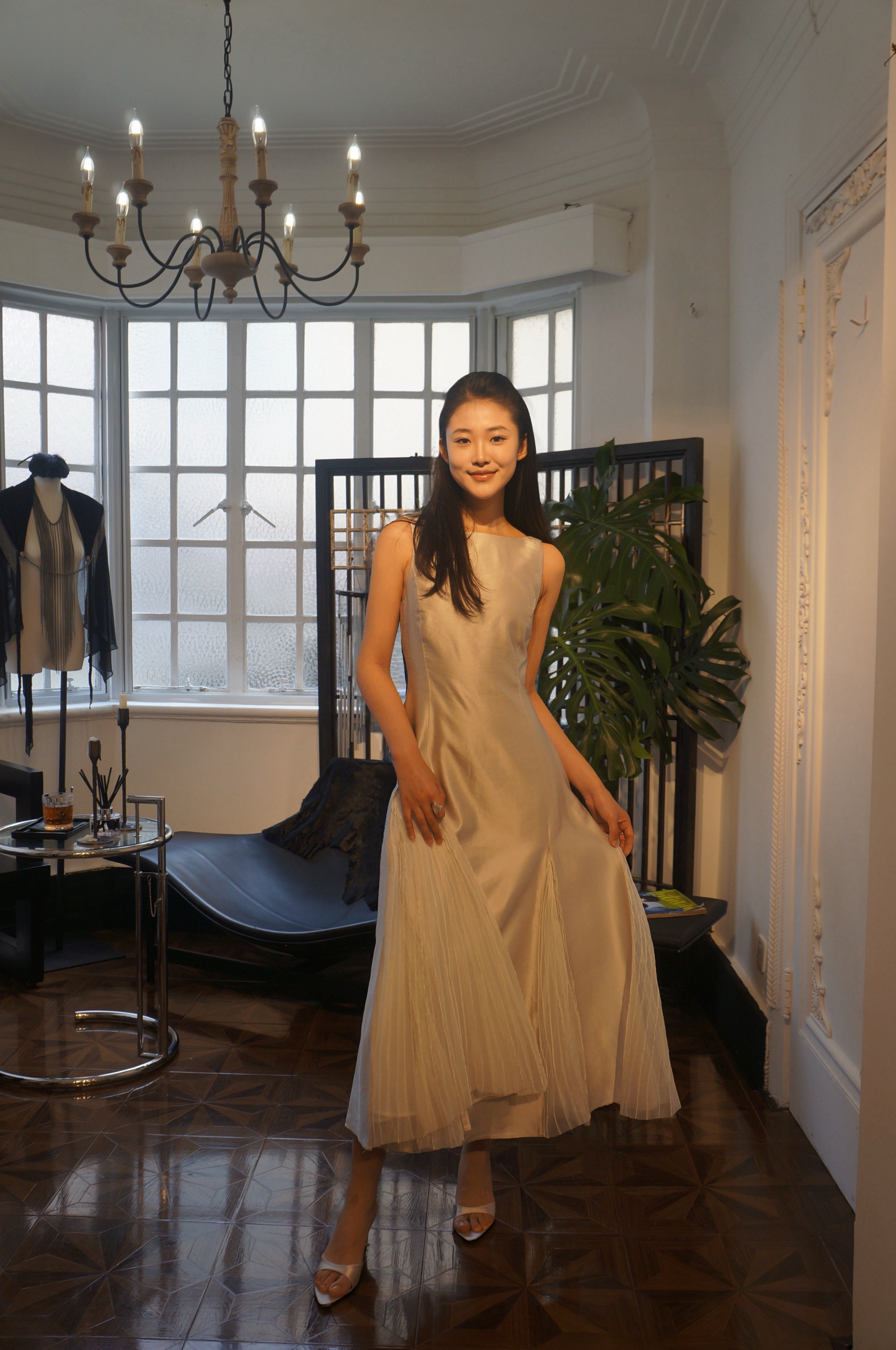 Flowing waltz dress