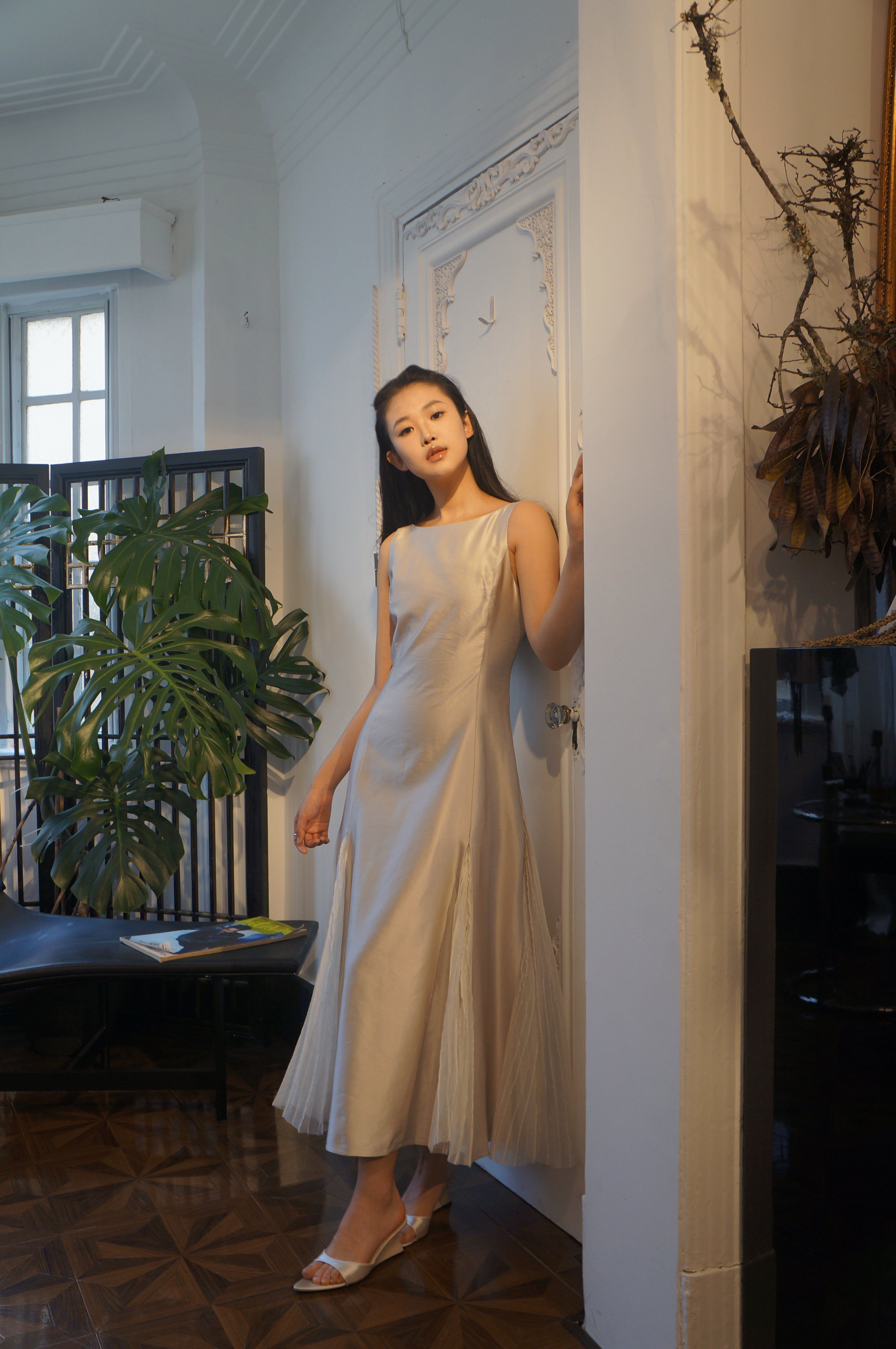 Flowing waltz dress