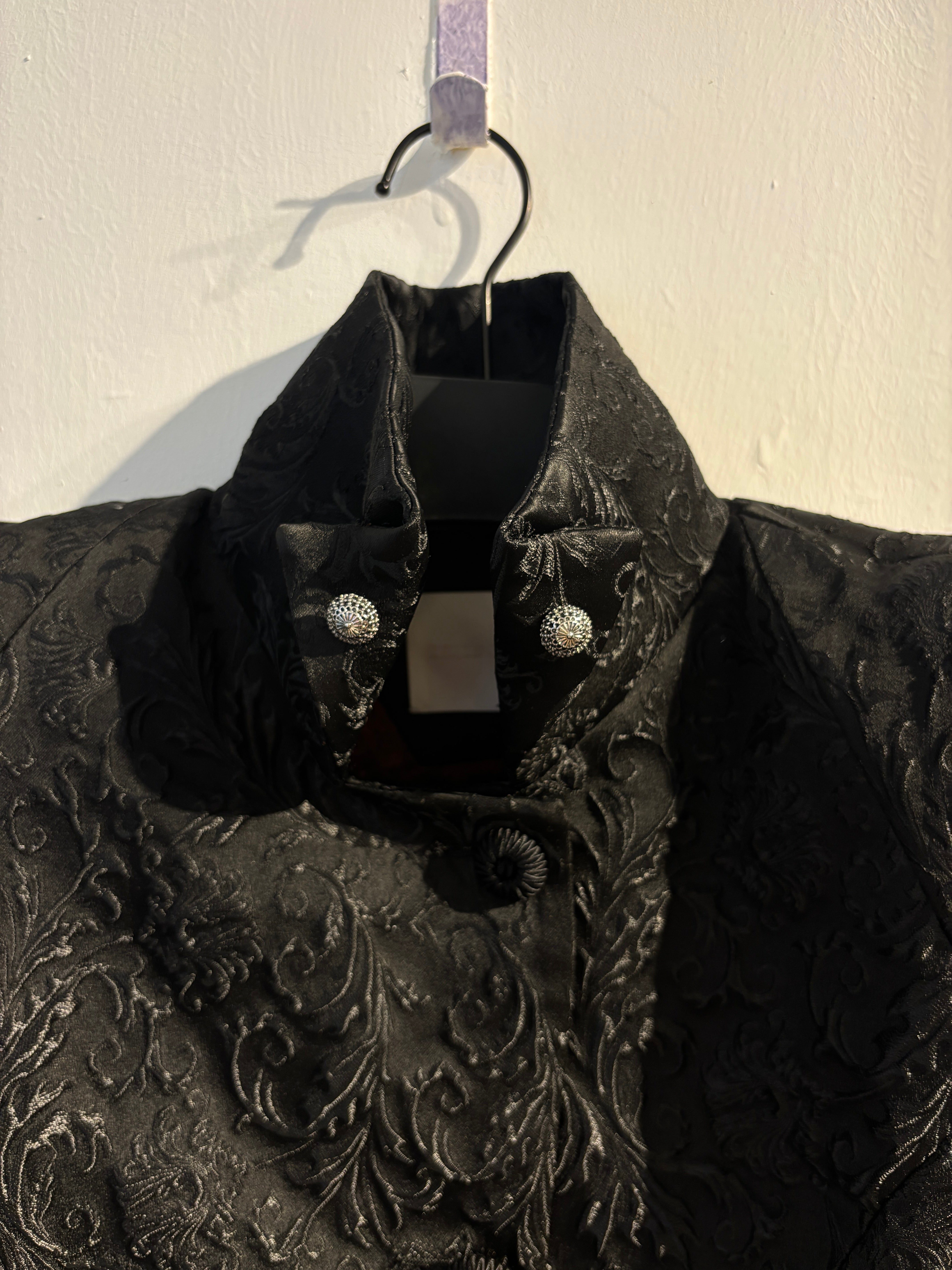 The "noir baroque" bolero jacket