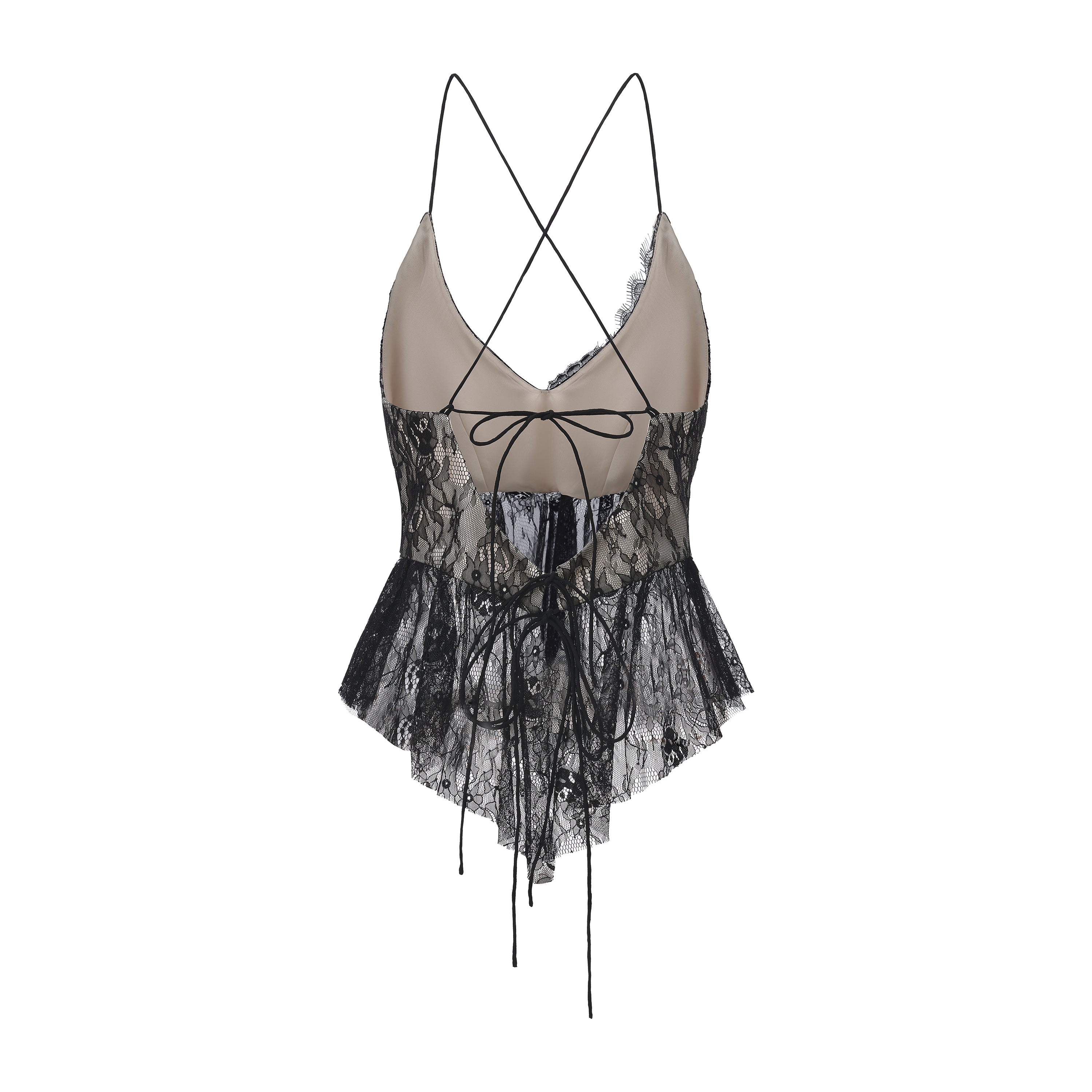 Romantic muse slip top