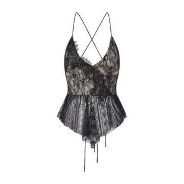 Romantic muse slip top