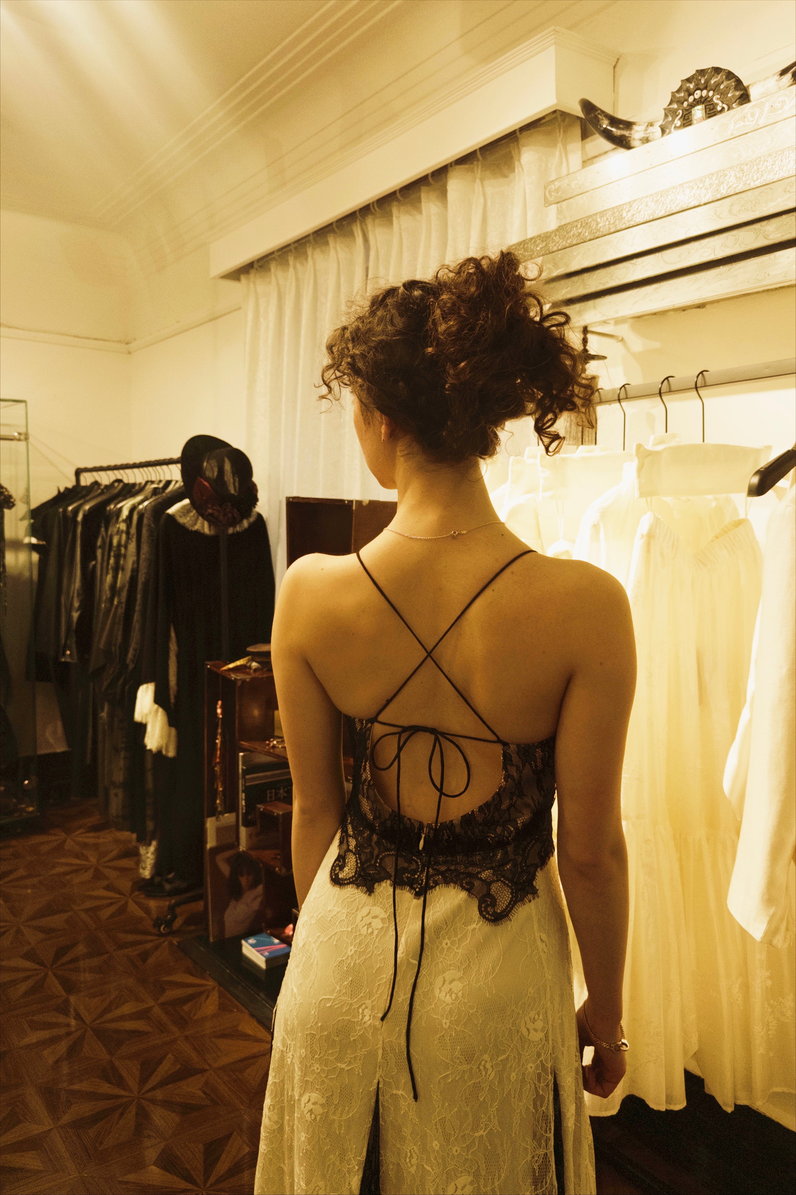 Romantic muse slip dress
