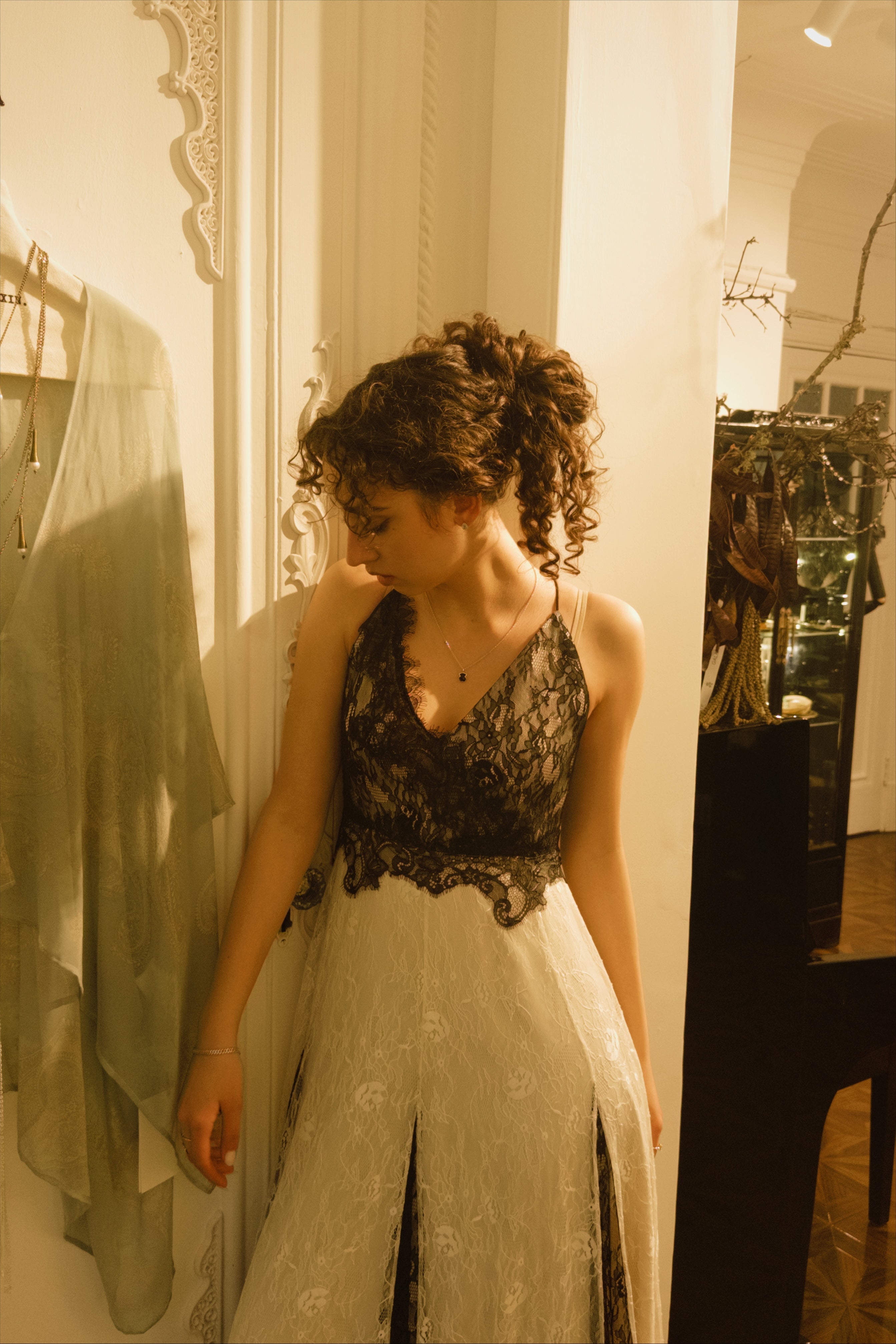 Romantic muse slip dress