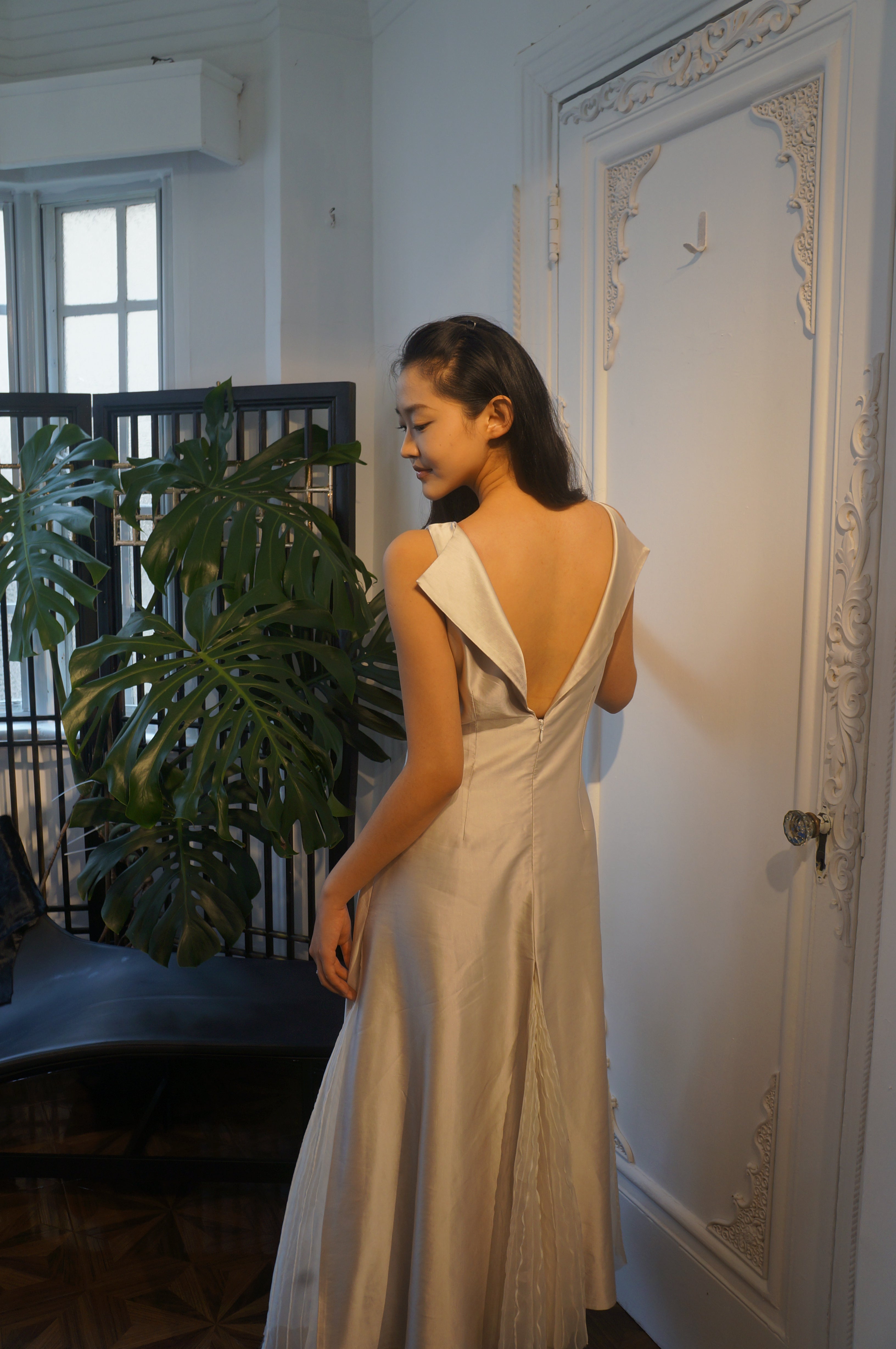 Flowing waltz dress